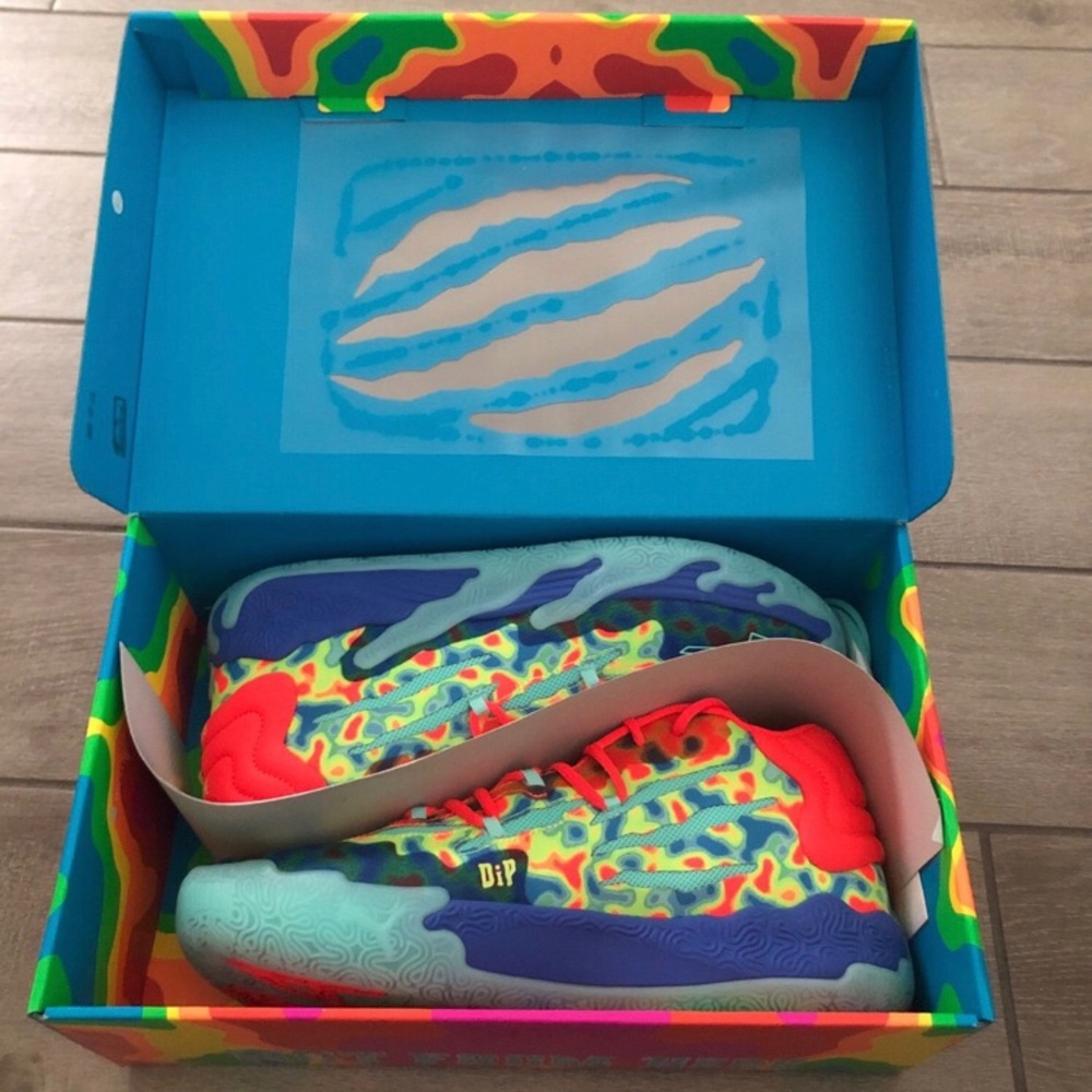 Puma men’s sneaker 12 LaMelo Ball MB.03 "GutterMelo" sneakers,